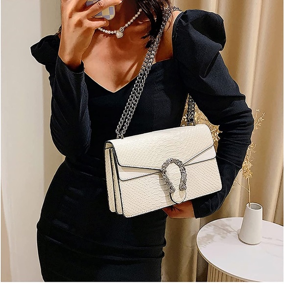 Faux Snakeskin Purse - Picture 9 of 12